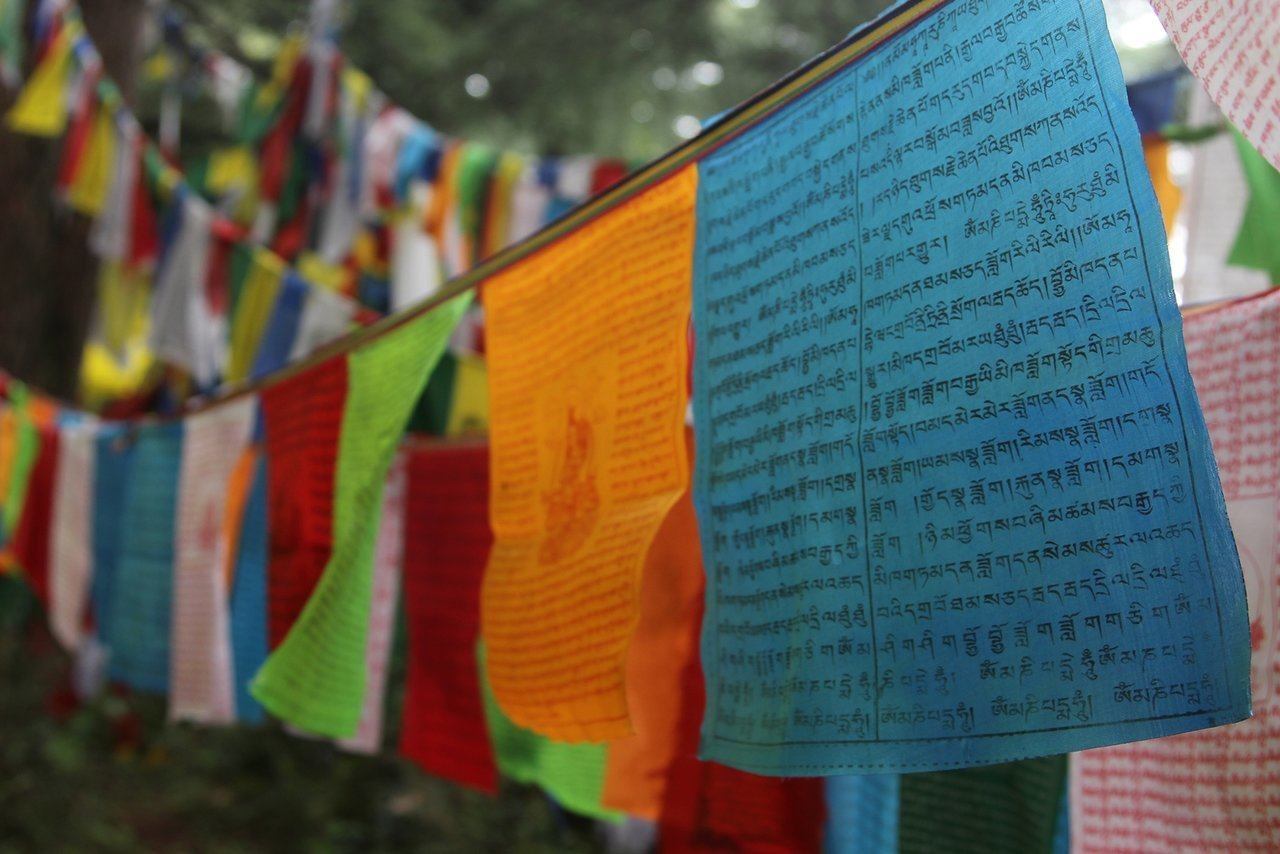 דגלי תפילה טיבטים