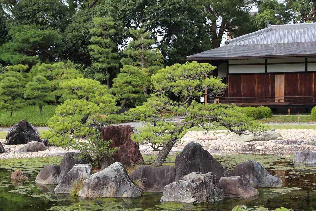 עיצוב נוף שליו בקיוטו, יפן
